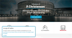 Desktop Screenshot of pchristensen.dk